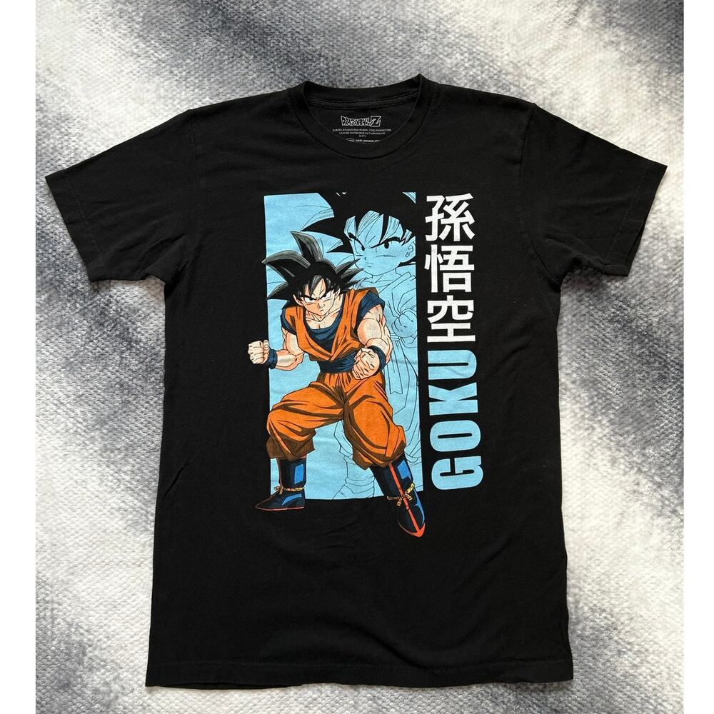 Dragonball Z Goku Graphic Short Sleeve T-Shirt Men Size Medium Retro Anime